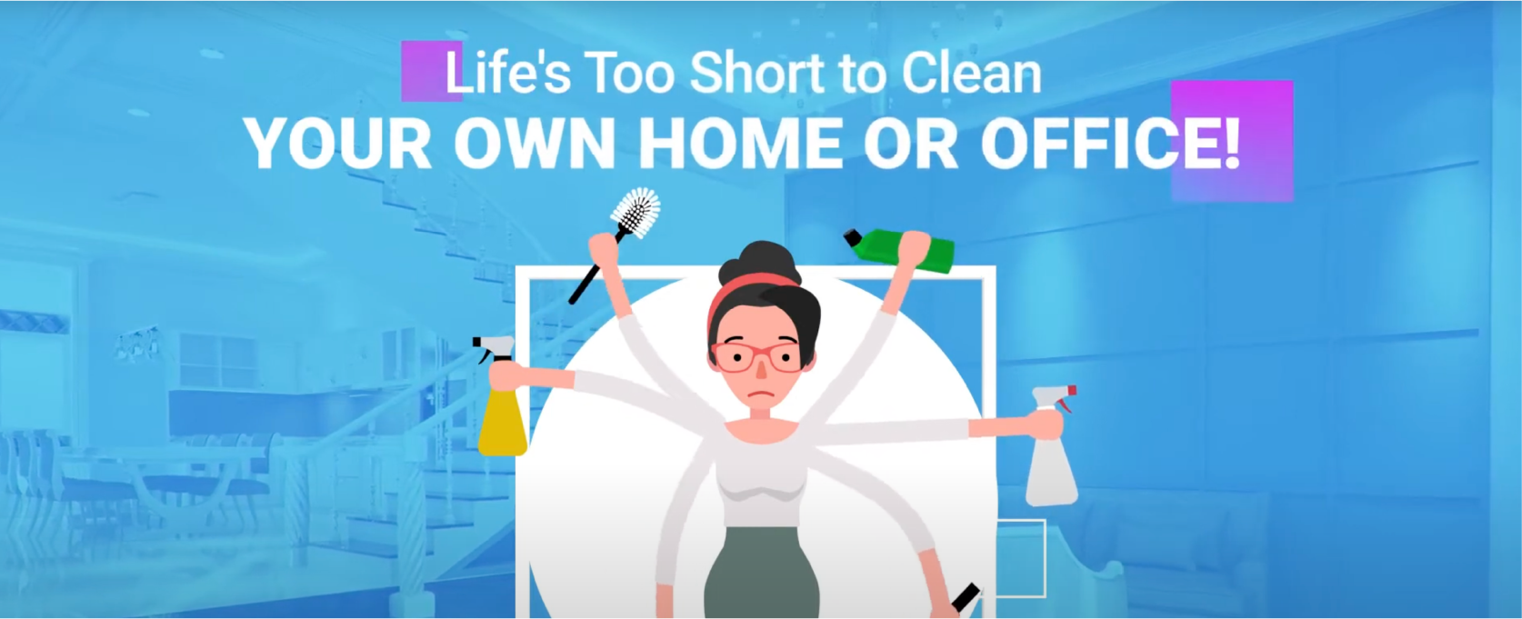 Vijay Home Services | 2d character animation -40 Seconds